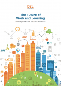 The Future of Work and Learning Report Title Page