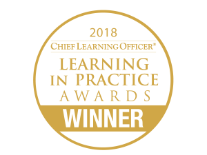 Chief Learning Officer Learning in Practice Awards Badge, Gold