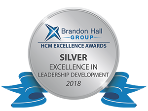 Brandon Hall Group Silver Excellence in Leadership Development Award Badge