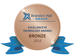 Brandon Hall Group Bronze Excellence in Technology Award Badge