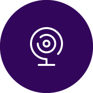 Purple Icon, Globe