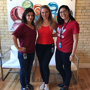 Happy #RedDayFriday in support of women’s heart health ❤️ #lifeatd2l #d2ltoronto @smghfoundation #WeTheNorth