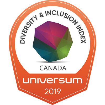 Diversity & Inclusion Award, Top Ten logo
